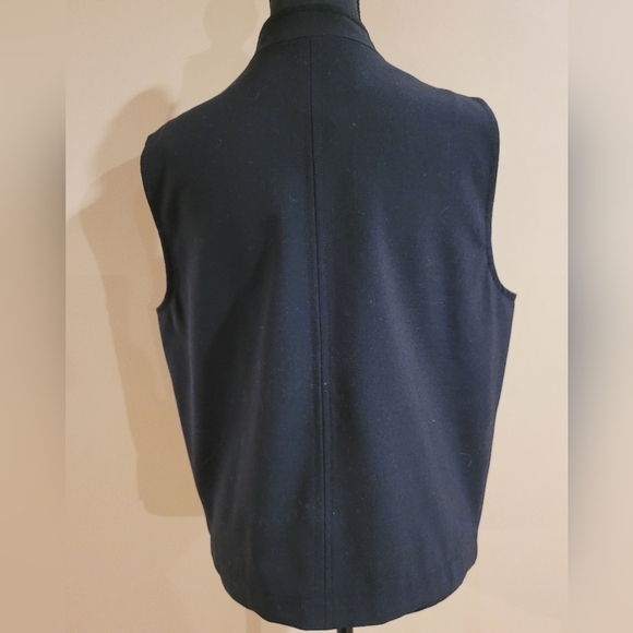 MATINIQUE Vintage Men's Vest, Black, Lined, Unisex, Made in Portugal, Size US 42 - Picture 11 of 16